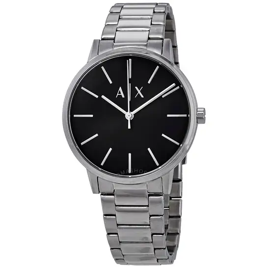 Armani Exchange Cayde Black Dial Men's Watch