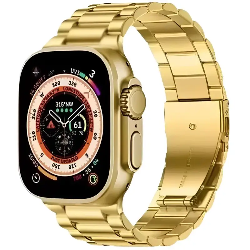 W&O X8 Ultra Max Smart Watch Gold Edition