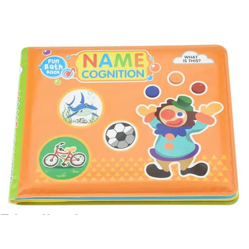 Name Cognition Learning Bath Book Toy For Kids