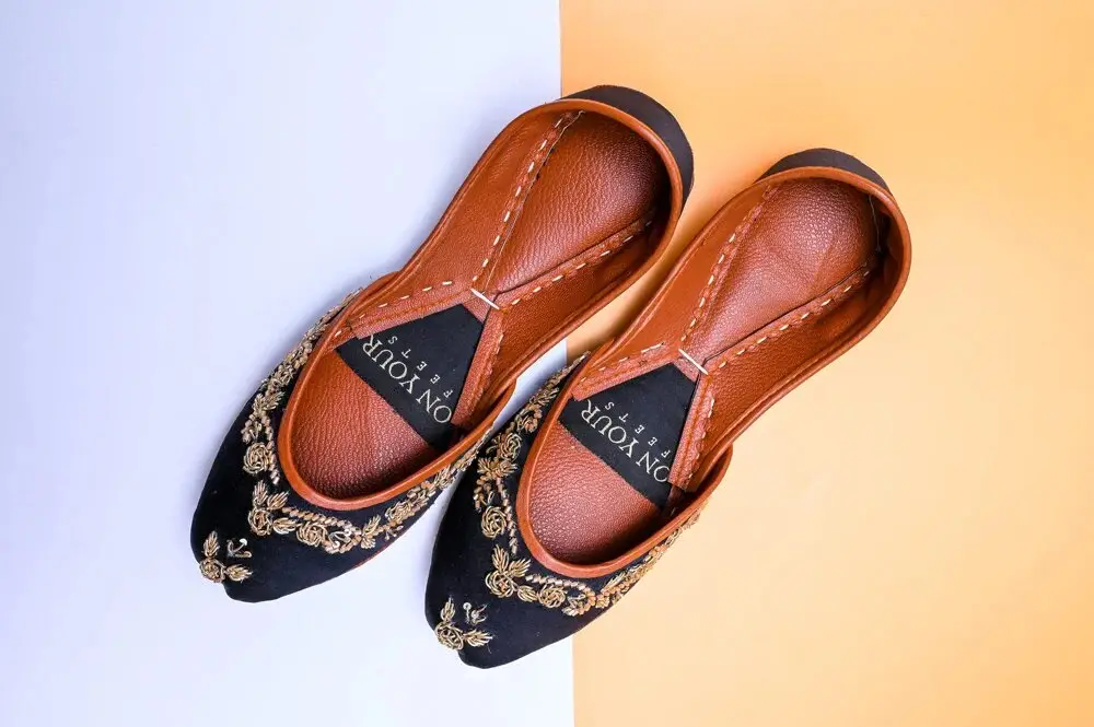 On Your Feets provide comfortable Embroidery Khussa for ladies KS-202