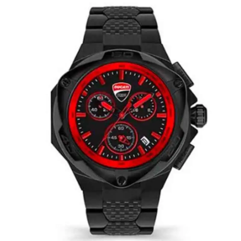 Ducati Corse Men's Motore Chronograph Stainless Steel Wrist Watch DTWGI2019006 - 49 mm - Ion Plated
