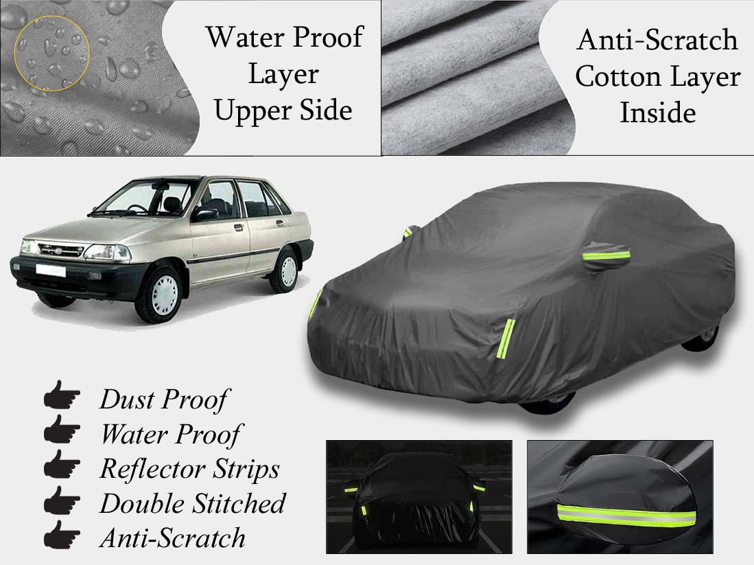 Kia Classic Top Cover | Grey | Anti-Scratch | Double Layer | Heat Proof | Water Proof