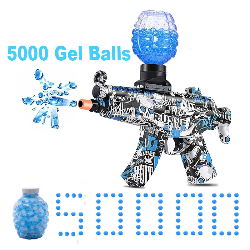 Blaster Gel Balls Refill Gel Water Beads Splatter 6-7mm (5000 Pcs)