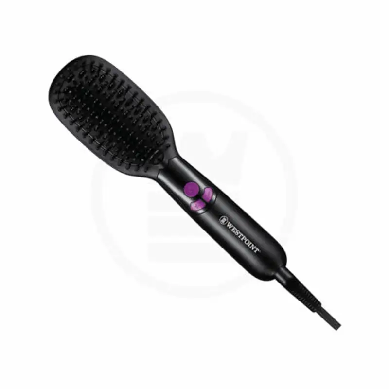 Westpoint WF-6810 Hair Straightening Brush With Official Warranty