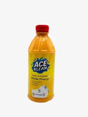 Ace Klean White Phenyl (250ml / 500ml) – Concentrated Daily Cleaner, Kills Germs, Cleans & Shines