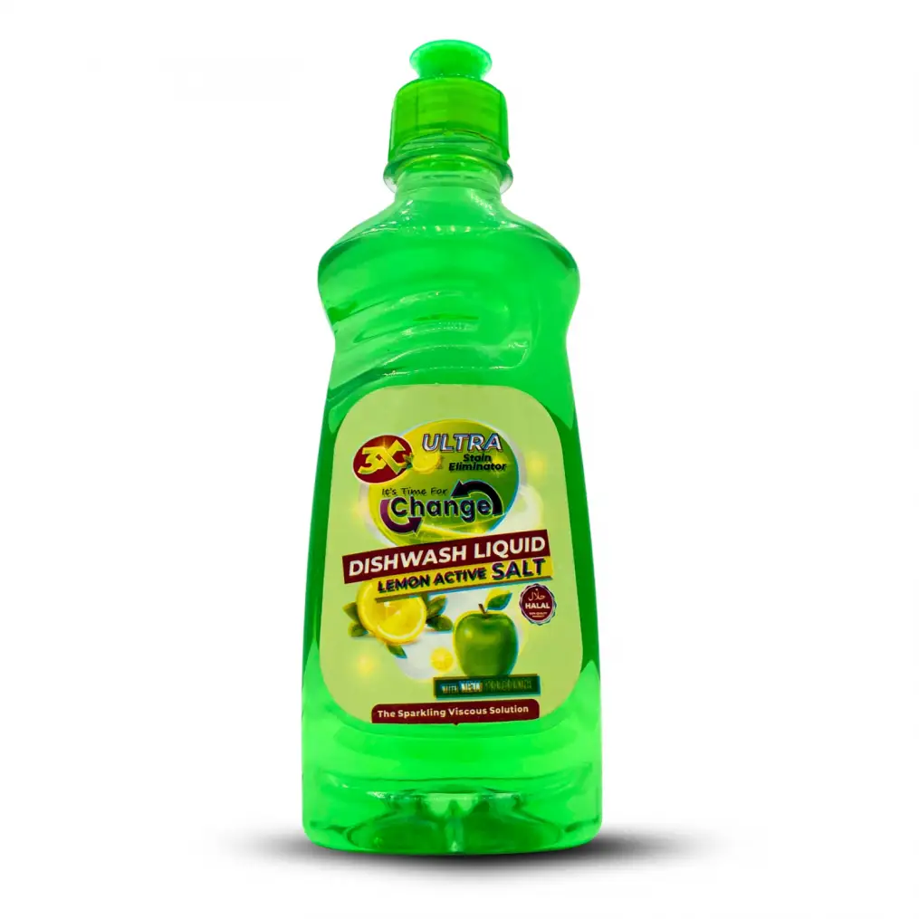 Change Liquid Dishwash with Lemon Active Salt and Apple Freshness 250 ml