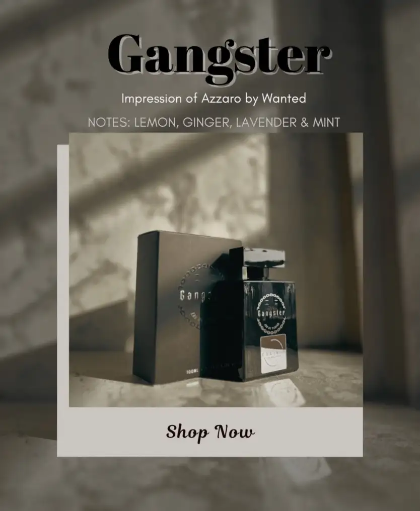 Gangster 100ml – Bold, Smoky & Powerfully Long-Lasting Scent