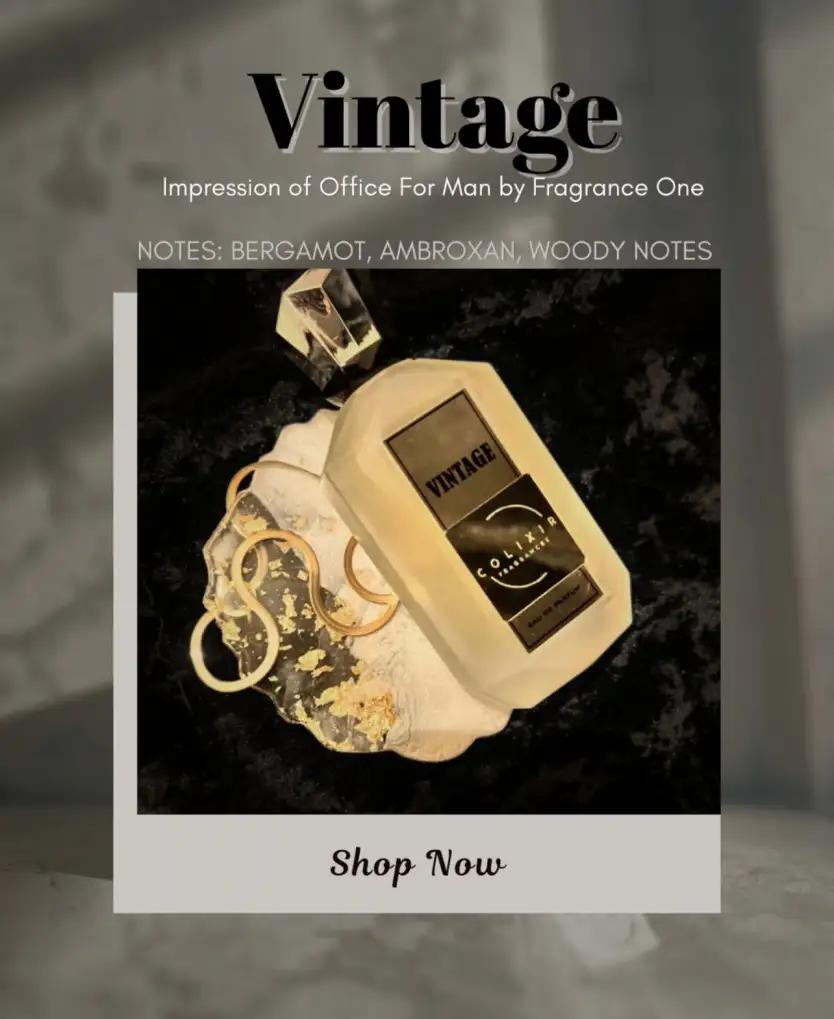 Vintage 100ml – Classic, Warm & Timeless Signature Fragrance
