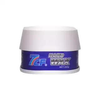 7CF Hard Wax Carnauba Polish Paste 200g – Premium Diamond Mirror Shine & Long-Lasting Protection with UV, Acid Rain & Scratch Resistance