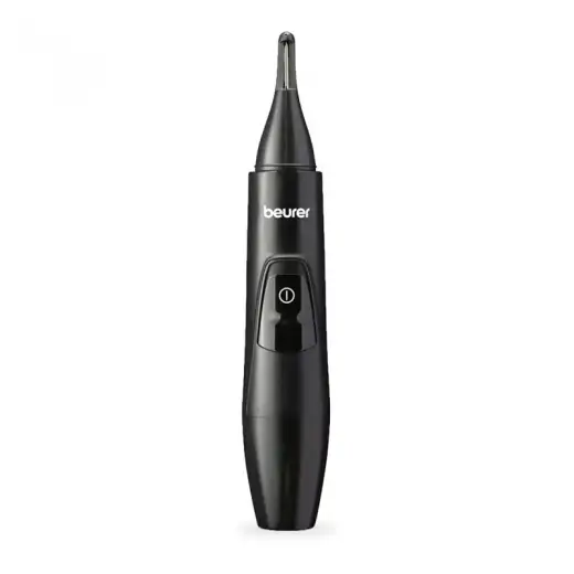 Beurer MN2X Precision Trimmer – Nose, Ear & Eyebrow Groomer with 3 Stainless Steel Attachments, Splash-Proof (IPX4) & Storage Bag | Best Price in Pakistan