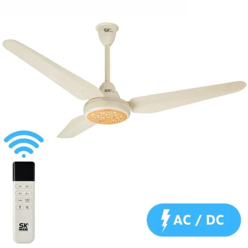 SK AC DC Ceiling Fan Executive Model Copper 56 Inch With Official Warranty