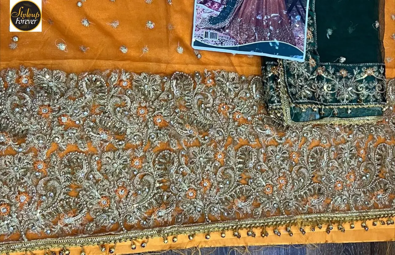Complete net frock with Silk  trouser By StyleUp Forever