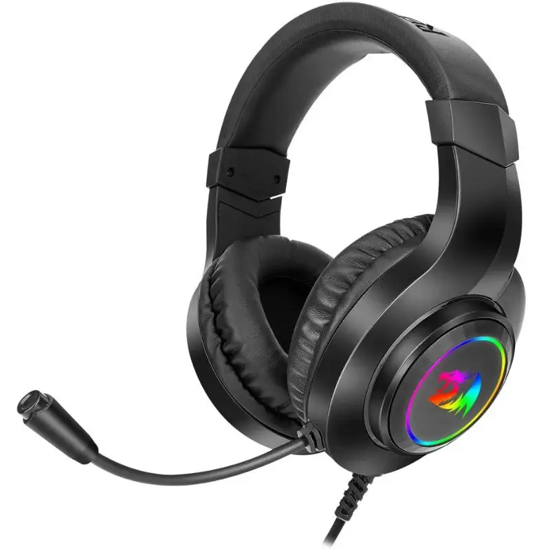 Redragon H260 RGB Hylas Black Wired Gaming Headset