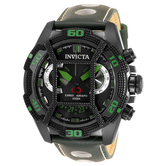 Invicta Corduba Chronograph Quartz Black Dial Men's Watch