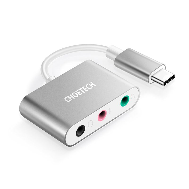 CHOETECH A02 USB C Audio Adapter With Microphone Jack With Official Warranty
