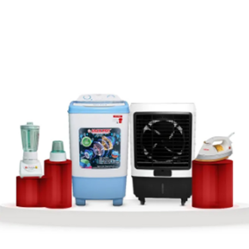 Jackpot Shadi Deal 1 (717B Iron , JP-9020 A/C, JP-7991 W/M, JP-7390 2in1 Blender ) With Official Warranty