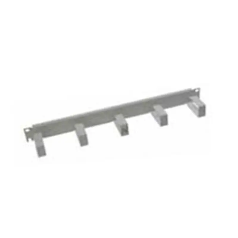 Nexans N102.105BK Metal Ring Patch Guide Black Cable Manager