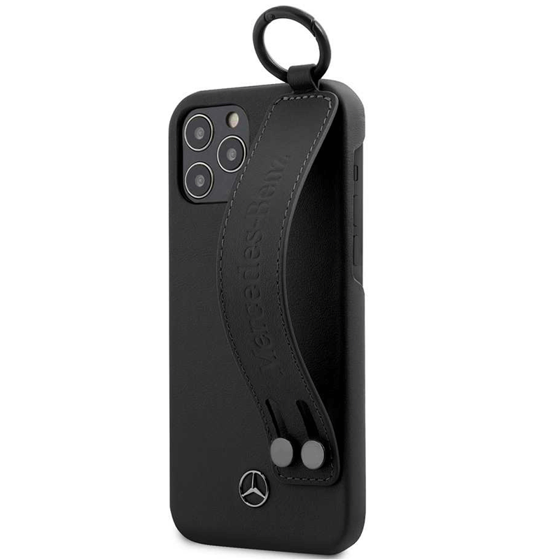Mercedes Benz Genuine Leather Case Hand Strap For iPhone