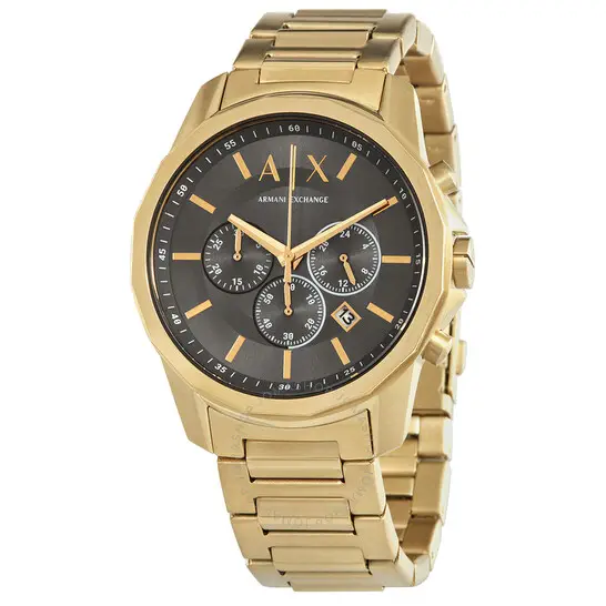 Armani Exchange Chronograph Quartz Grey Dial Men's Watch