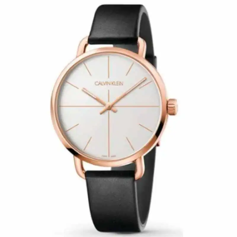 Calvin Klein Men's Wrist Watch analog leather K7B216C6