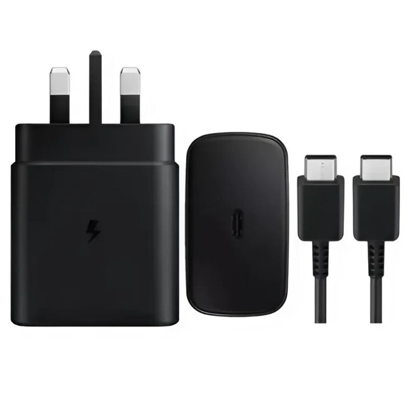 Samsung 25W Travel Adapter 1M C2C Cable 3 Pin