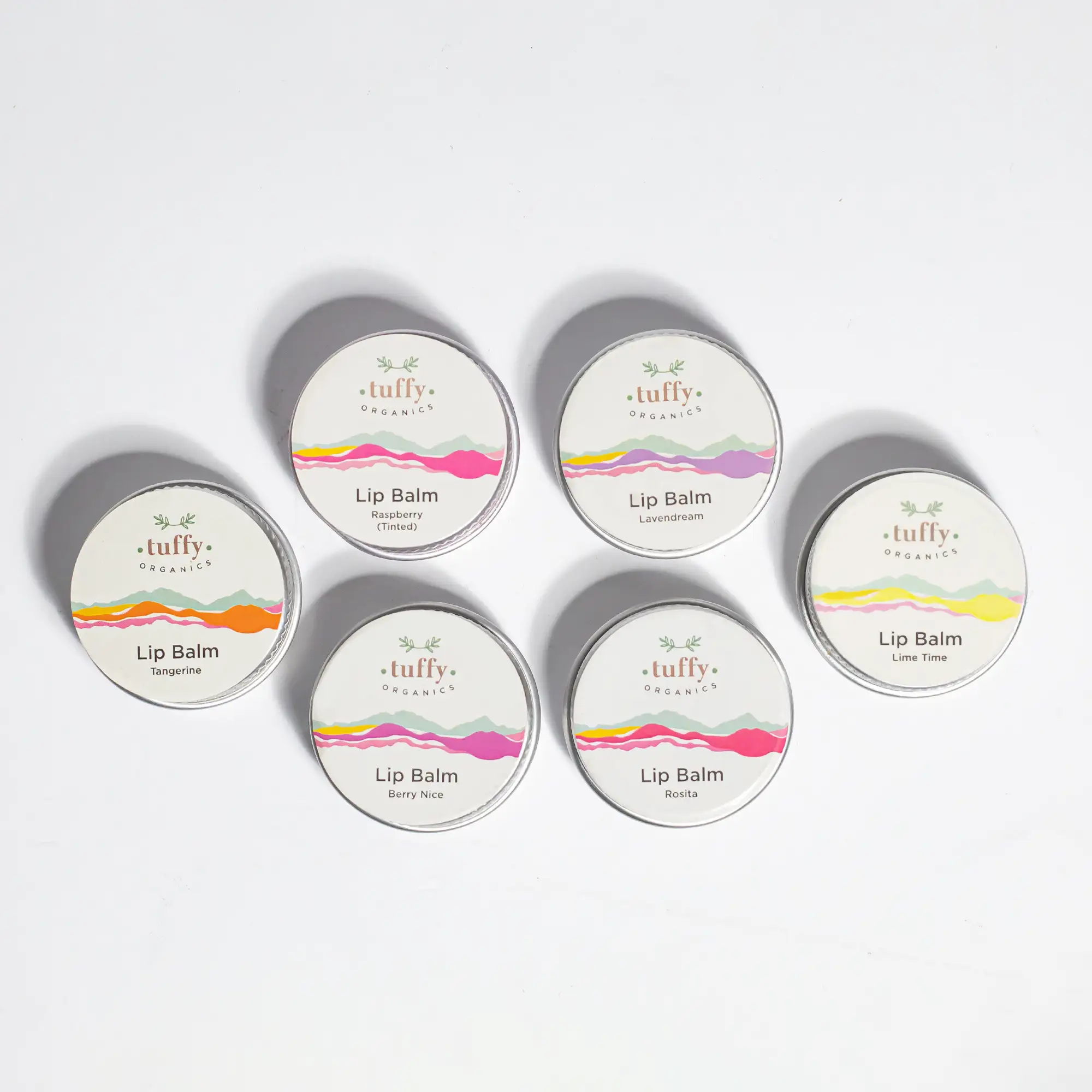 Tuffy Organics LIP BALM BUNDLE (PACK OF 6)