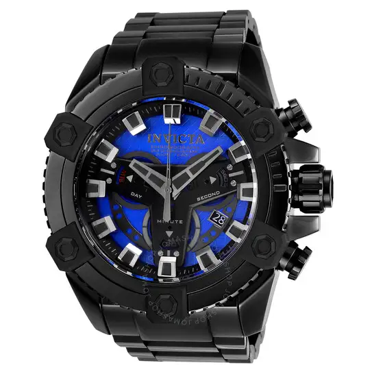 Invicta Coalition Forces Chronograph Quartz Blue Dial Men's Watch