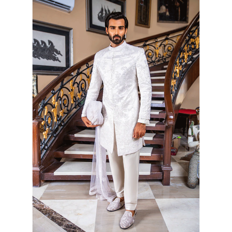 Safarish Sherwani by Kurta Corner