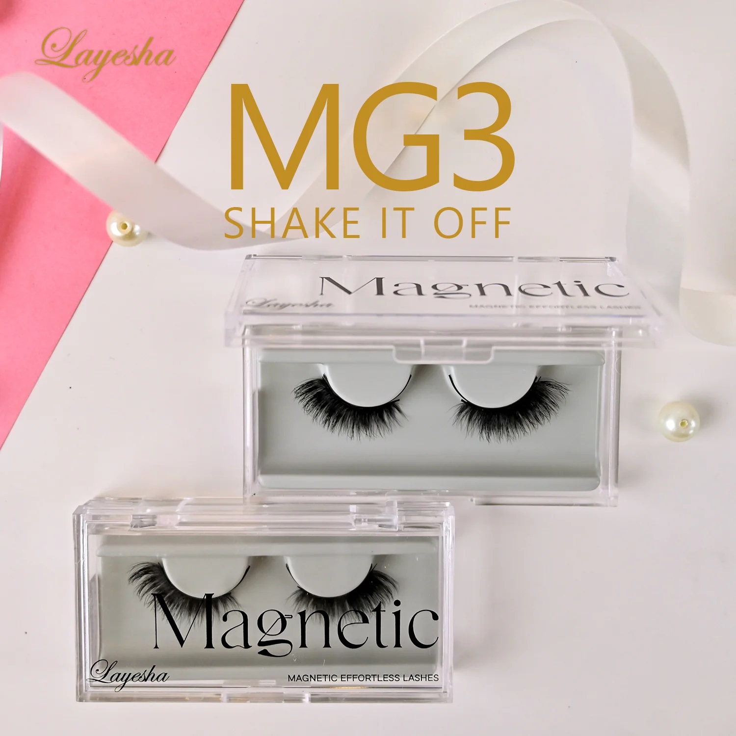 Layesha Magnetic lashes MG 3 Shake It Off