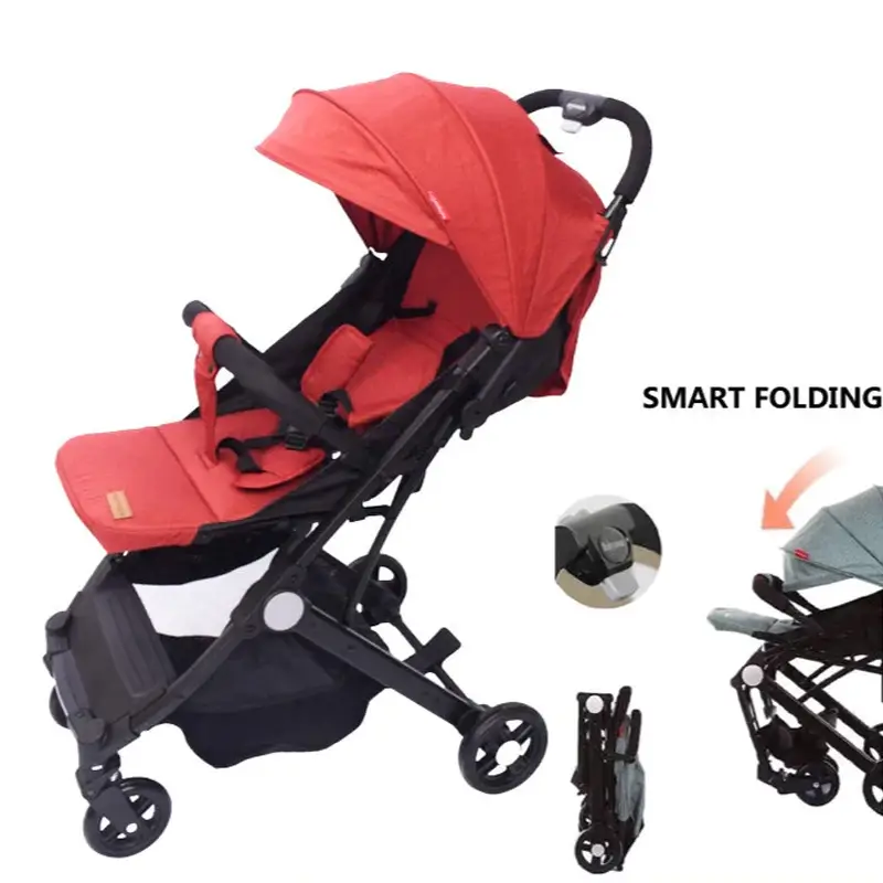 Smart Folding Lightweight Baby Stroller