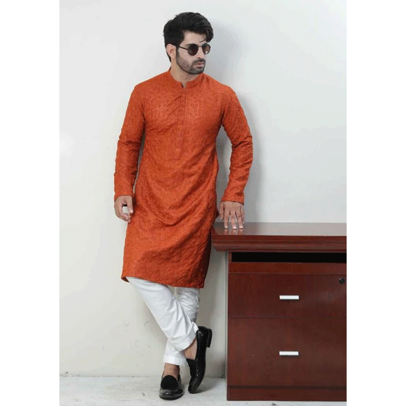 Kurta Corner Designer Kurta Pajama 7270-36