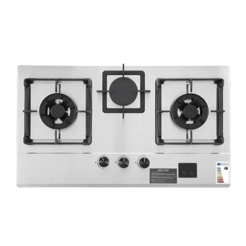 Xpert XST-3-901 3 Burner Steel Hob With Official Warranty