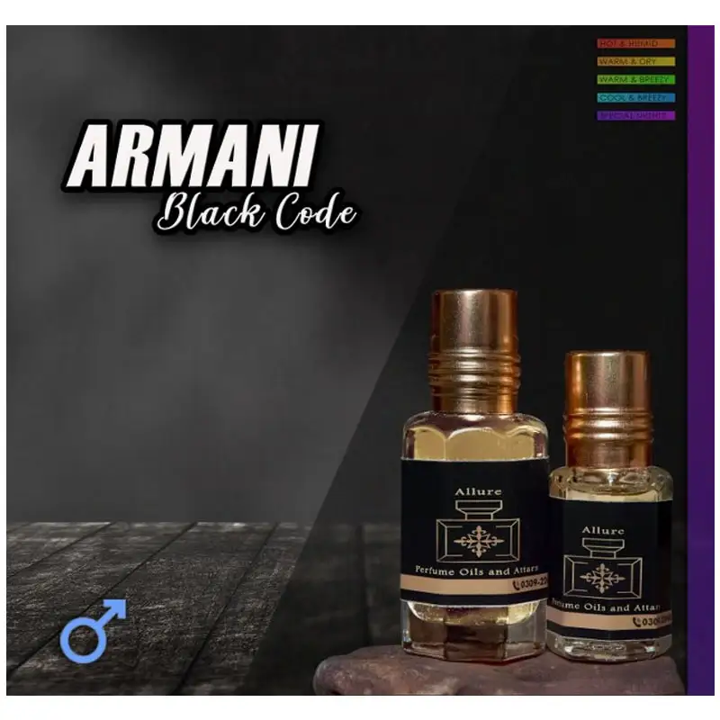 Armani Black Code Attar By Allure 30ml