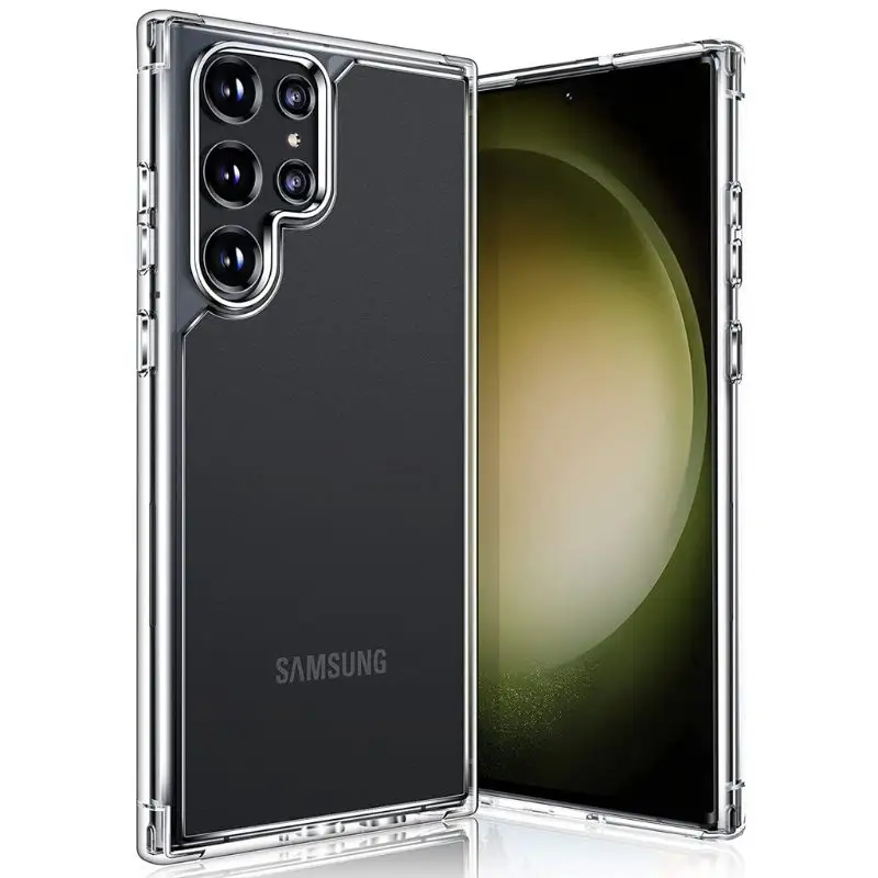 Samsung Galaxy S23 Ultra Eouro Transparent Back Case