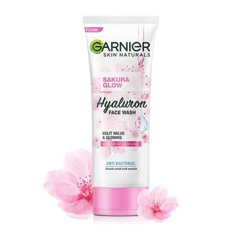 Garnier Sakura Glow Hyaluron Face Wash – 100ml