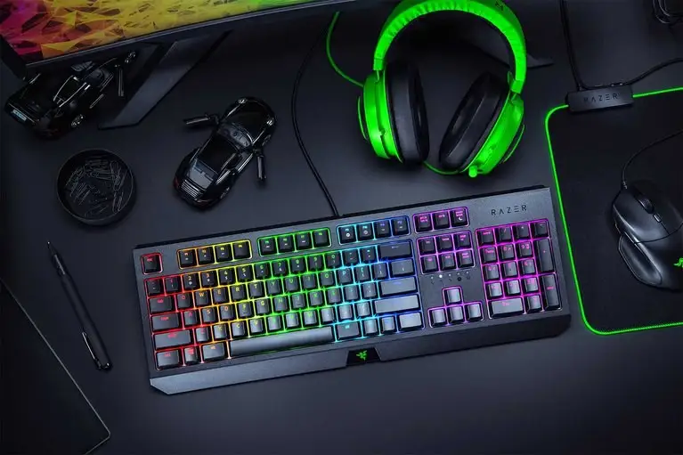 Razer Keyboards Wired Keyboards BlackWidow - Green Mecha
