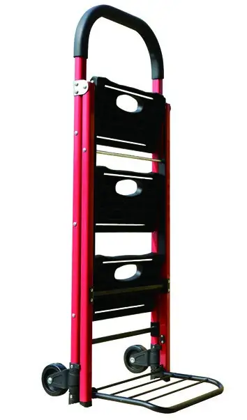 HISTAR - 2 IN 1 ALUMINIUM LADDER HAND TRUCK TROLLEY (HI-0080)