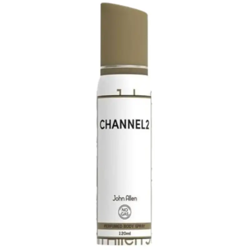 John Allen Body Spray (Channel 2) 120ml (No Gas)