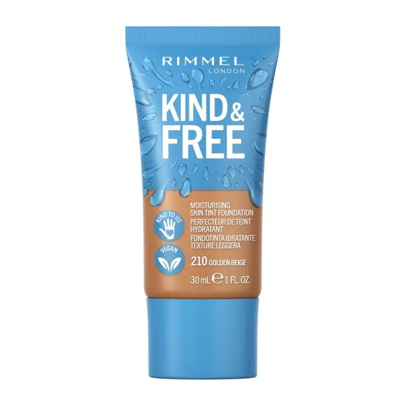 Rimmel London - Kind & Free Moisturising Skin Tint Foundation - Golden Beige 3616302990184