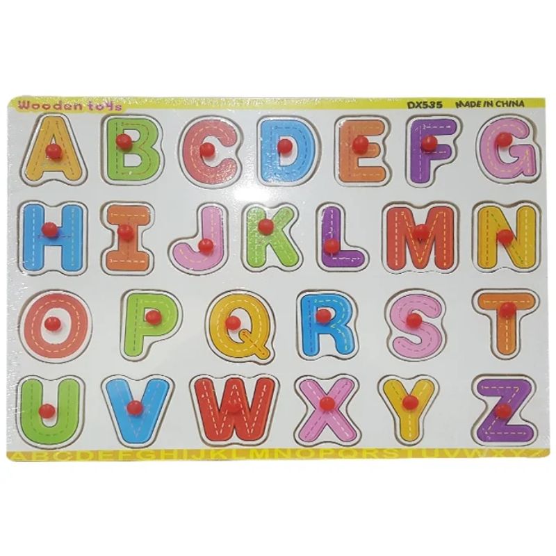 Wooden Puzzle Learning Alphabets (Small)