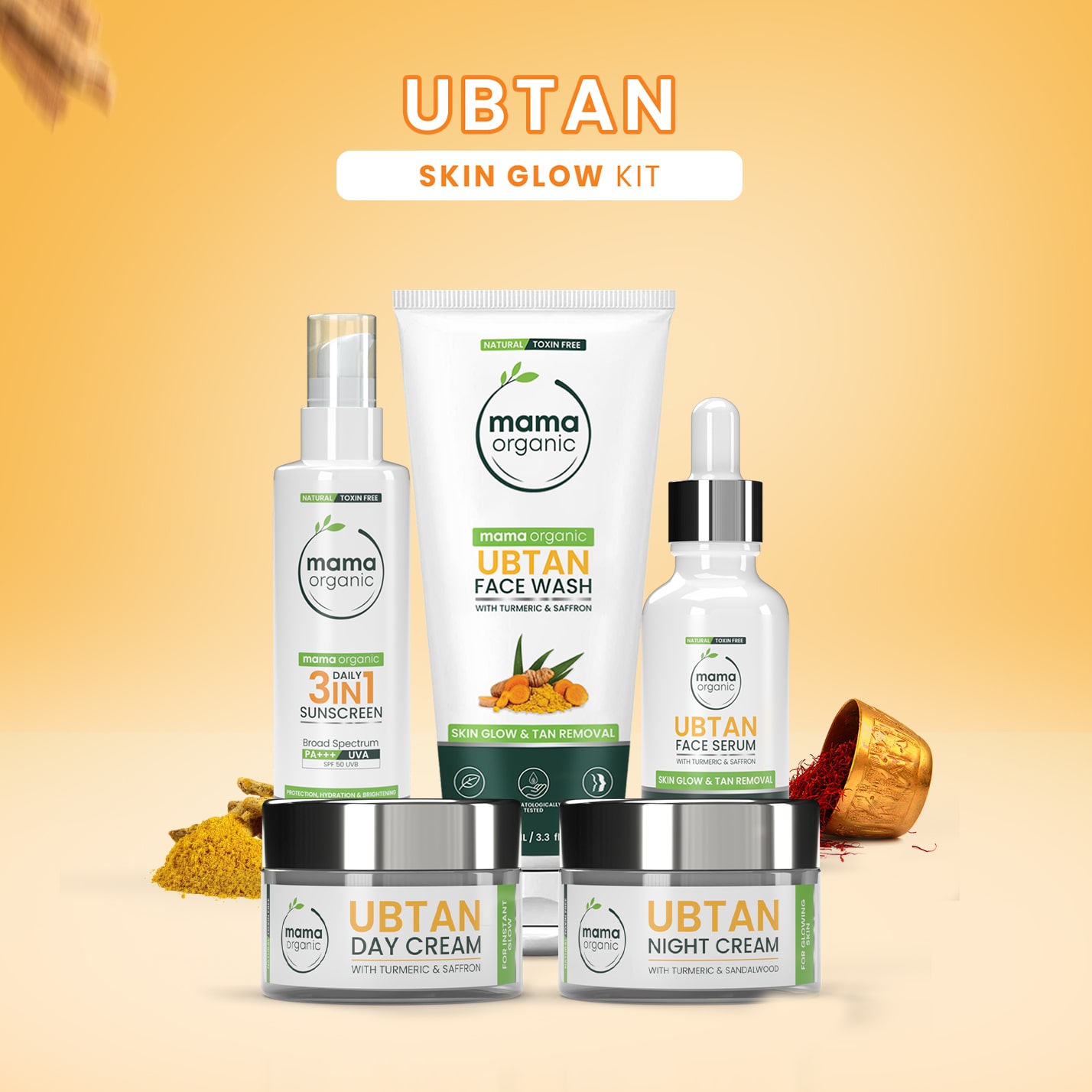 Ubtan Skin Glow Kit - Natural & Non Toxic