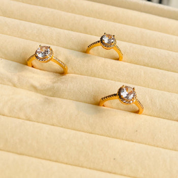 Gemstone Ring Gold