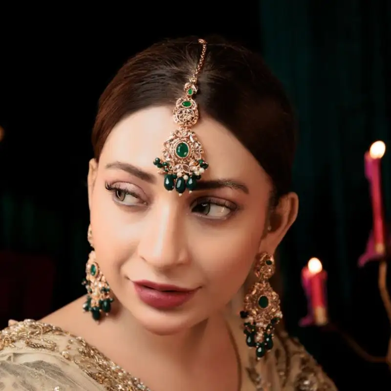 Noor Jahan Earing And Tika