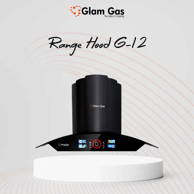 Glam Gas G-12 Range Hood (60/75/90CM) With Official Warranty