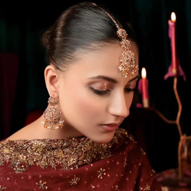 Nawal Earing And Tika