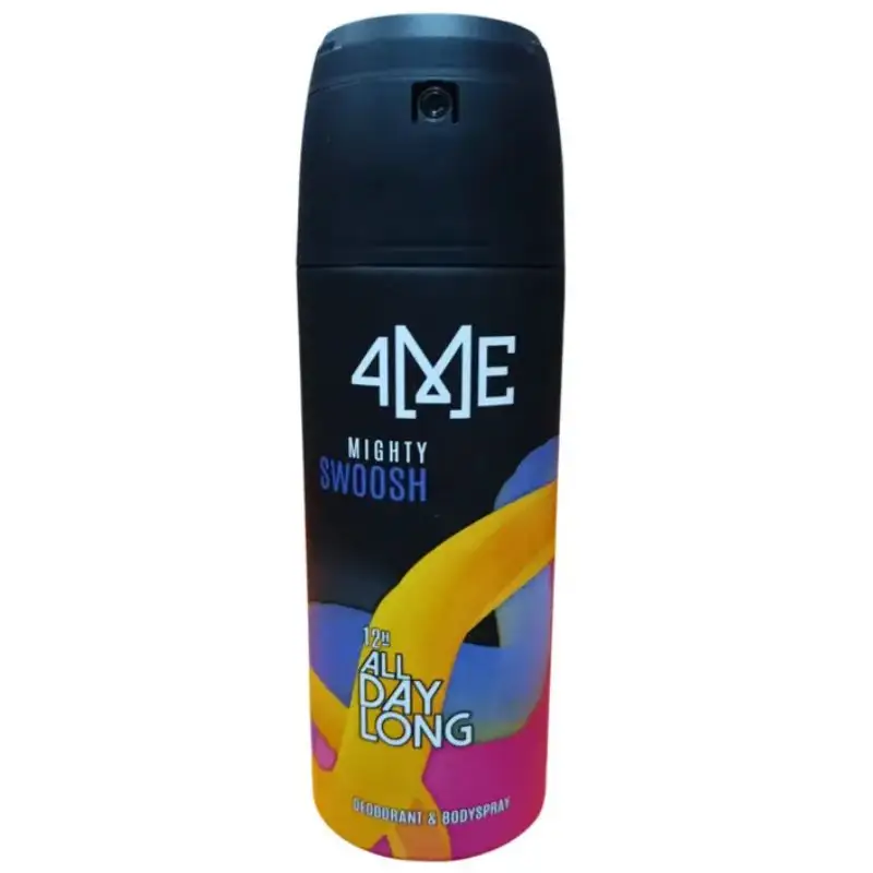 4Me Mighty Swoosh 12H All Day Long Body Spray 150ML
