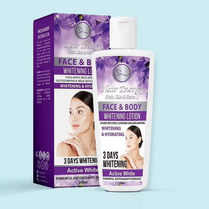 Hair Energy FACE & BODY WHITENING LOTION
