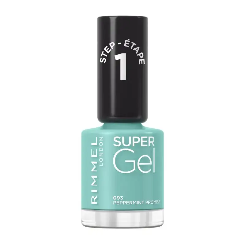 Rimmel - Super Gel Nail Polish 093-Peppermint Promise 3616304789632
