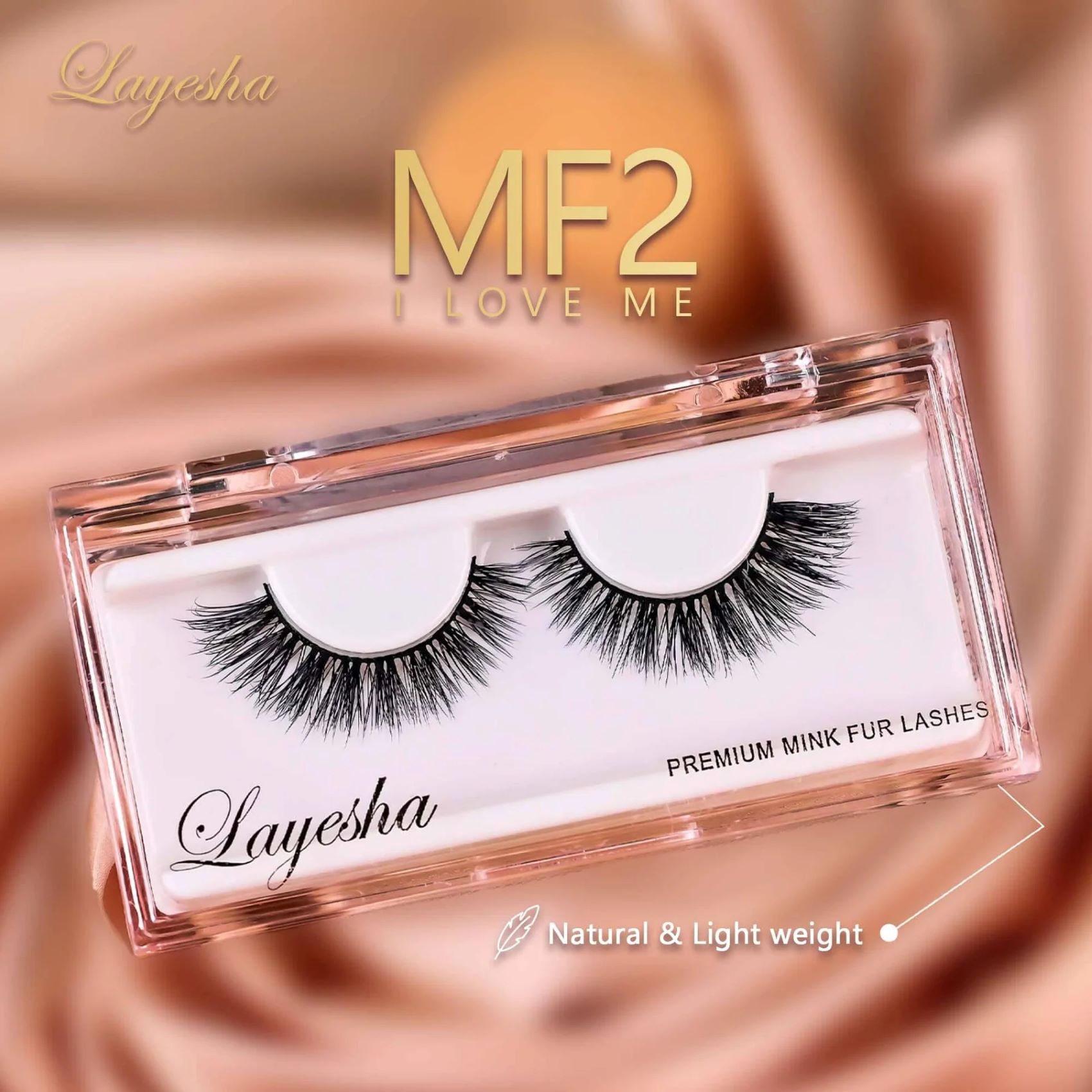 MF2 I LOVE ME (3D MINK FUR LASHES)