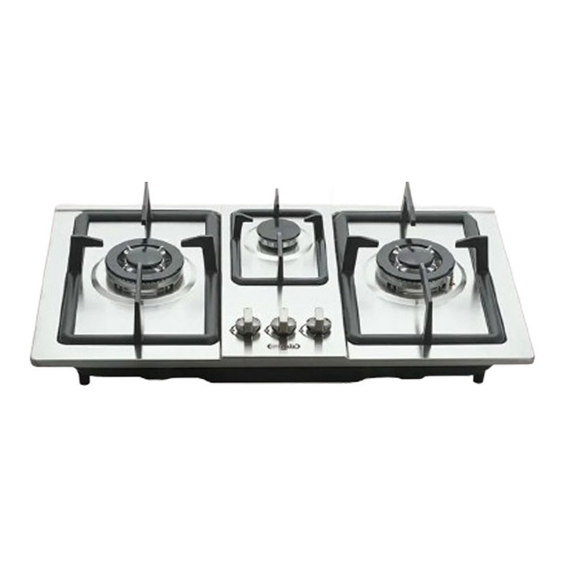Super Asia SHB-133M 3 Burner Stainless Steel Hob With Official Warranty